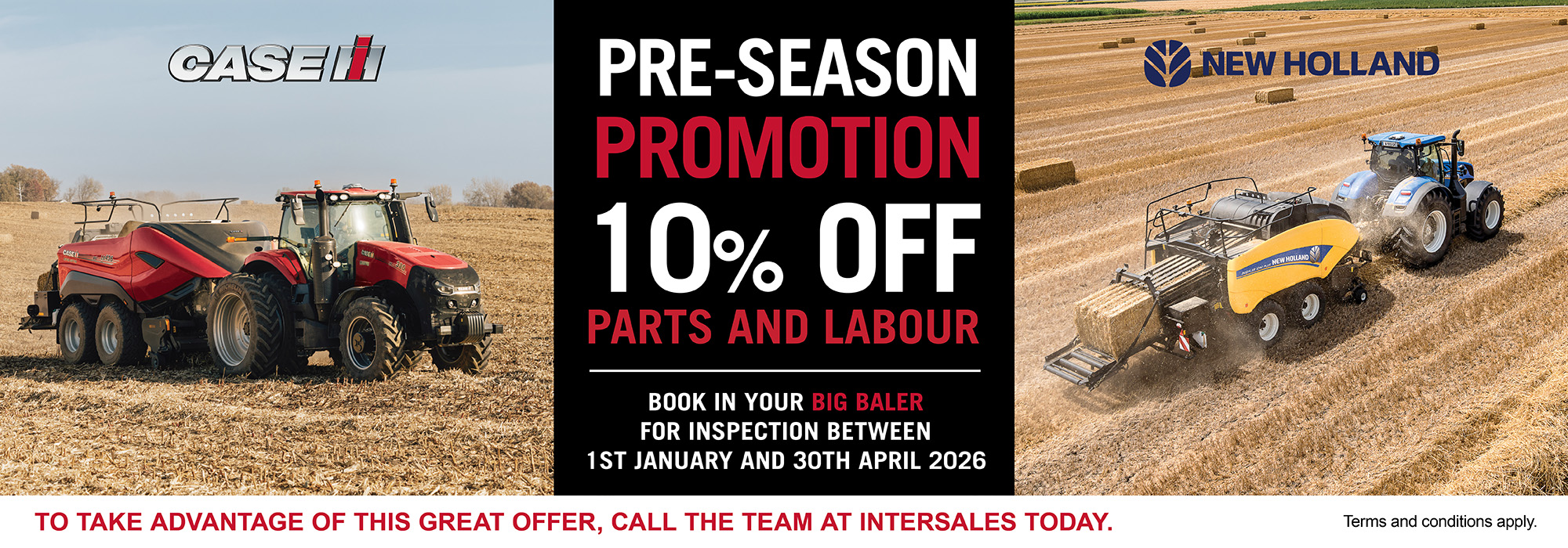 Case Big Baler Pre Season 26